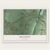 McGaffey, New Mexico map print, the full design