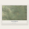 Nakaibito, New Mexico map print, the full design