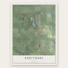 East Valley, Nevada map print, the full design