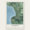 Glenbrook, Nevada map print, the full design