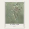 Searchlight, Nevada map print, the full design