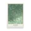 Alabama, New York map print, 12" x 18" Archival Matte Print mockup
