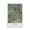 Albertson, New York map print, 12" x 18" Archival Matte Print mockup