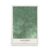 Alexander, New York map print, 12" x 18" Archival Matte Print mockup