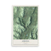 Amenia, New York map print, 12" x 18" Archival Matte Print mockup