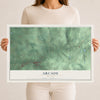 Arcade, New York map print, 12" x 18" Archival Matte Print mockup
