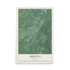 Arietta, New York map print, 12" x 18" Archival Matte Print mockup
