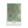 Auburn, New York map print, 12" x 18" Archival Matte Print mockup