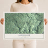 Austerlitz, New York map print, 12" x 18" Archival Matte Print mockup