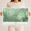 Ava, New York map print, 12" x 18" Archival Matte Print mockup