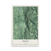Berlin, New York map print, 12" x 18" Archival Matte Print mockup