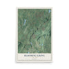 Blooming Grove, New York map print, 12" x 18" Archival Matte Print mockup