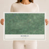 Bombay, New York map print, 12" x 18" Archival Matte Print mockup