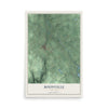 Boonville, New York map print, 12" x 18" Archival Matte Print mockup