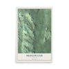 Bridgewater, New York map print, 12" x 18" Archival Matte Print mockup