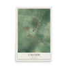 Calcium, New York map print, 12" x 18" Archival Matte Print mockup