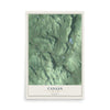 Map of Canaan, New York, 12 x 18 inch unframed archival matte print