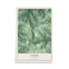 Caton, New York map print, 12" x 18" Archival Matte Print mockup