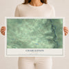 Charleston, New York map print, 12" x 18" Archival Matte Print mockup