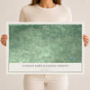 Clinton Town (Clinton County), New York map print, 12" x 18" Archival Matte Print mockup