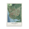 Cold Spring, New York map print, 12" x 18" Archival Matte Print mockup