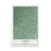 Colton, New York map print, 12" x 18" Archival Matte Print mockup