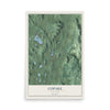 Copake, New York map print, 12" x 18" Archival Matte Print mockup