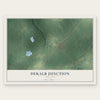 DeKalb Junction, New York map print, the full design
