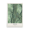 Dover, New York map print, 12" x 18" Archival Matte Print mockup