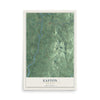 Easton, New York map print, 12" x 18" Archival Matte Print mockup