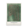 Eggertsville, New York map print, 12" x 18" Archival Matte Print mockup