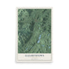 Elizabethtown, New York map print, 12" x 18" Archival Matte Print mockup