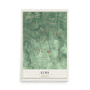 Elma, New York map print, 12" x 18" Archival Matte Print mockup