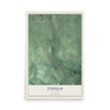 Enfield, New York map print, 12" x 18" Archival Matte Print mockup