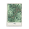 Erwin, New York map print, 12" x 18" Archival Matte Print mockup