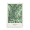 Fenton, New York map print, 12" x 18" Archival Matte Print mockup