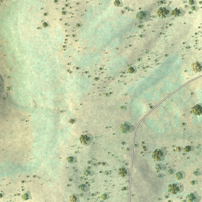 Close-up of the map of Fly Creek, New York print showing street and building detail
