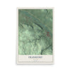 Frankfort, New York map print, 12" x 18" Archival Matte Print mockup
