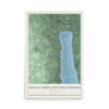 Geneva Town (Ontario County), New York map print, 12" x 18" Archival Matte Print mockup