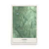 Gerry, New York map print, 12" x 18" Archival Matte Print mockup