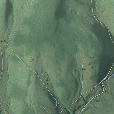 Close-up 2 of the Halcott, New York map artwork