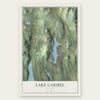 Lake Carmel, New York map print, the full design