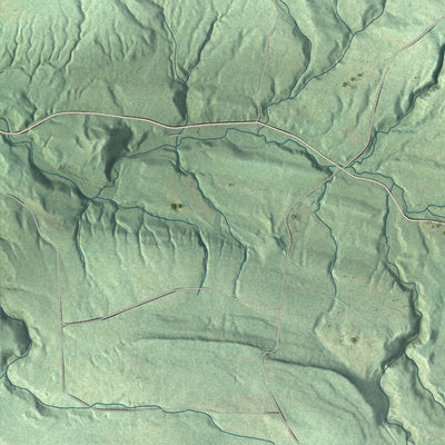 Close-up of the map of the Town of Little Falls, Herkimer County, New York print showing street and building detail
