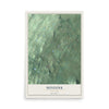 Minisink, New York map print, 12" x 18" Archival Matte Print mockup