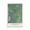 Montezuma, New York map print, 12" x 18" Archival Matte Print mockup