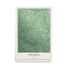 Osceola, New York map print, 12" x 18" Archival Matte Print mockup