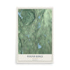 Pound Ridge, New York map print, 12" x 18" Archival Matte Print mockup