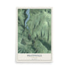 Prattsville, New York map print, 12" x 18" Archival Matte Print mockup