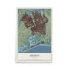 Queens, New York map print, 12" x 18" Archival Matte Print mockup