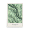 Rathbone, New York map print, 12" x 18" Archival Matte Print mockup